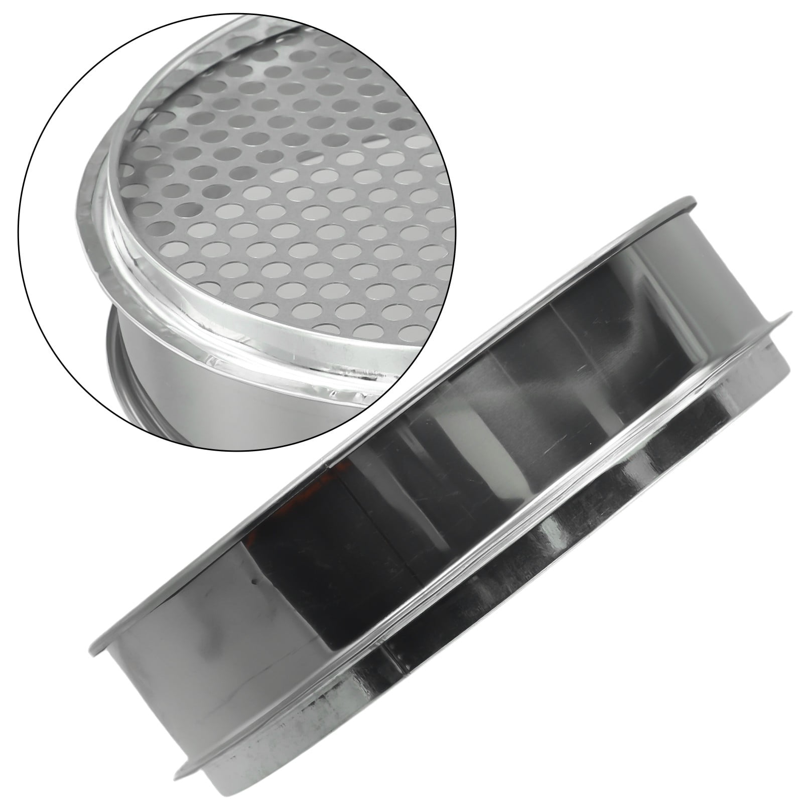 Arkzeo 6/7/12Mm Strainers Mesh Sieve Round Hole Garden Soil Sieve Filter Shakers Fruit Filter Sieve Strainer Sifter Round Hole 7mm - Image 8