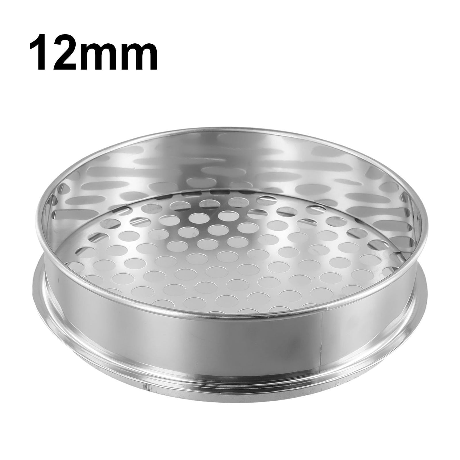 Arkzeo 6/7/12Mm Strainers Mesh Sieve Round Hole Garden Soil Sieve Filter Shakers Fruit Filter Sieve Strainer Sifter Round Hole 7mm Round Hole 12mm - Image 1