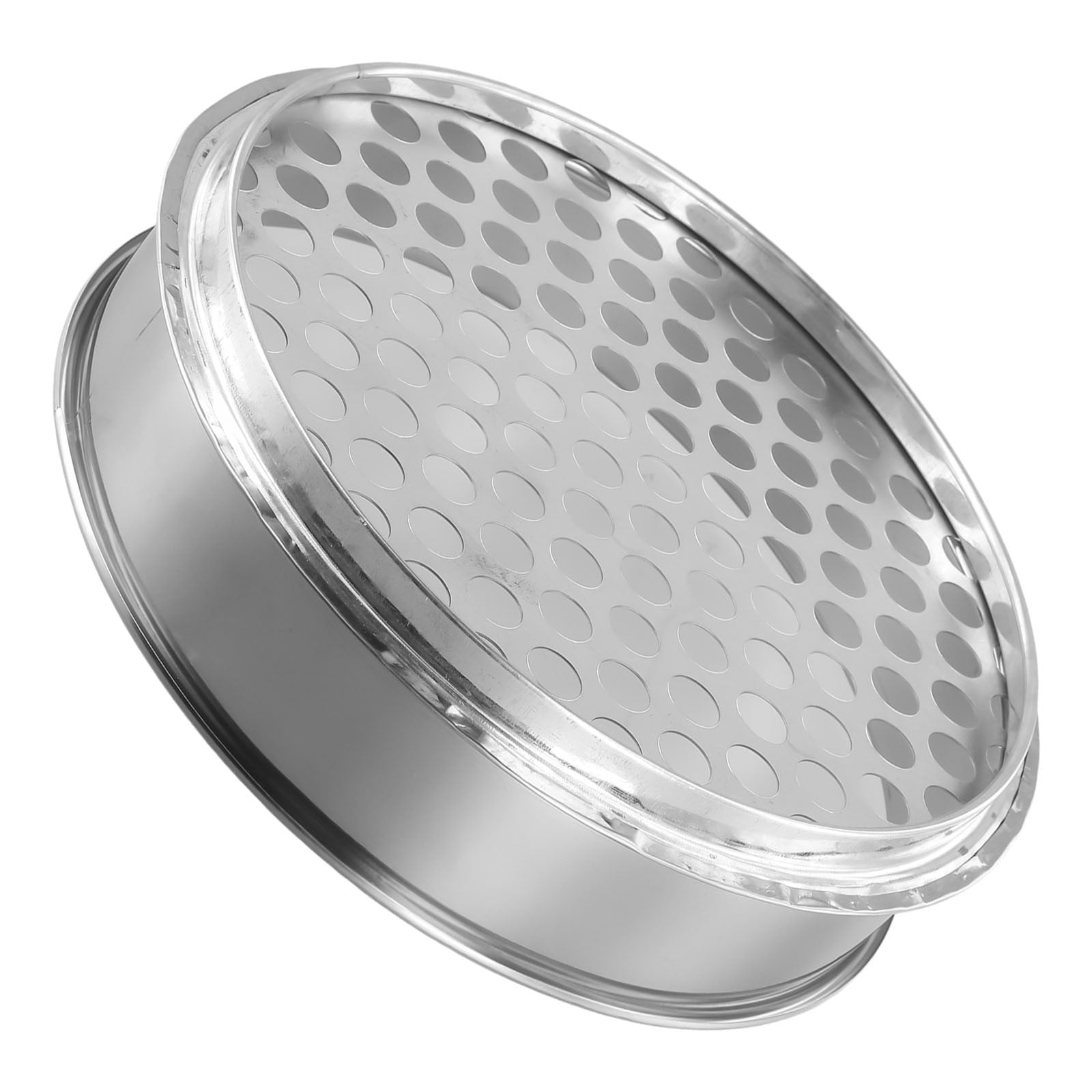 Arkzeo 6/7/12Mm Strainers Mesh Sieve Round Hole Garden Soil Sieve Filter Shakers Fruit Filter Sieve Strainer Sifter Round Hole 7mm Round Hole 12mm - Image 2