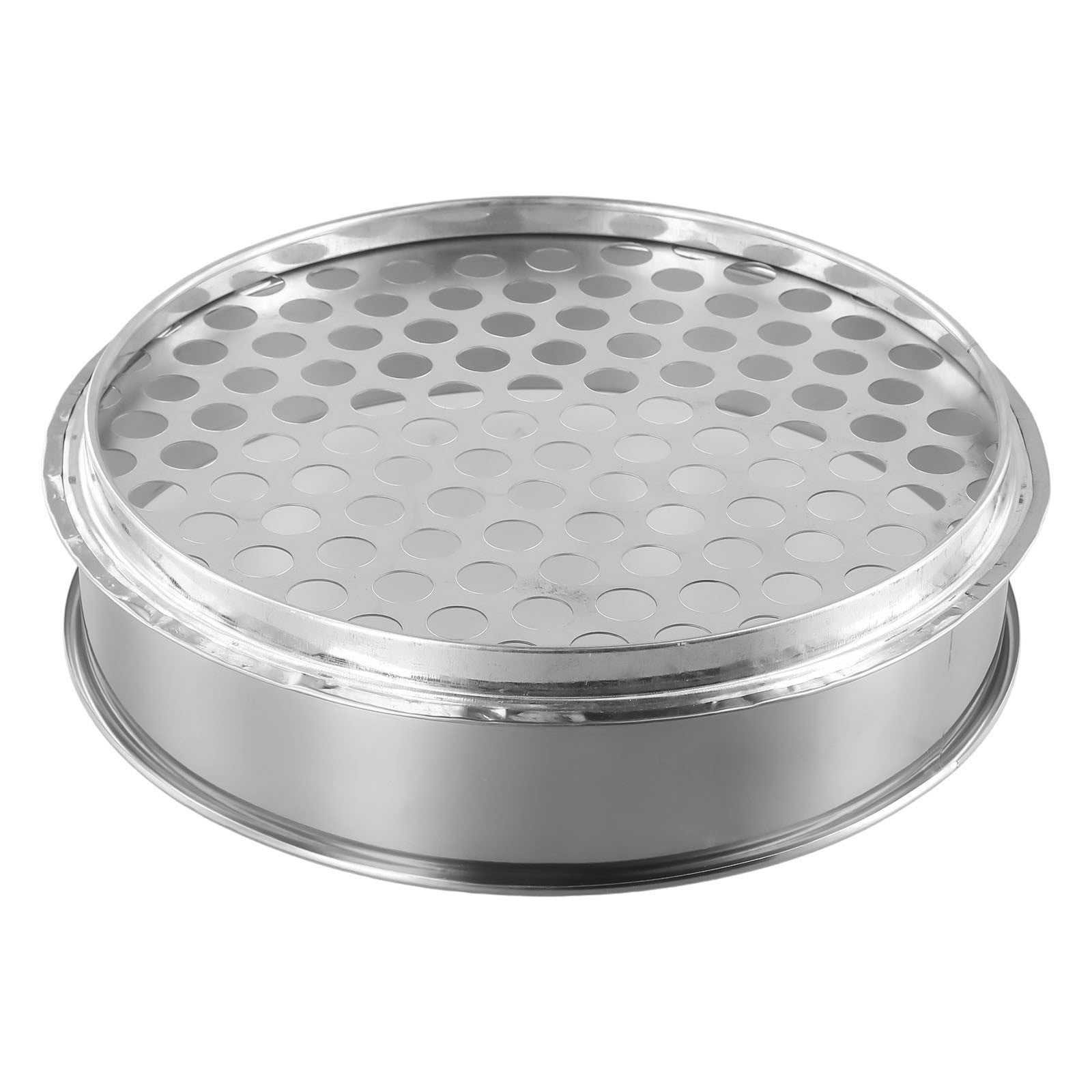 Arkzeo 6/7/12Mm Strainers Mesh Sieve Round Hole Garden Soil Sieve Filter Shakers Fruit Filter Sieve Strainer Sifter Round Hole 7mm Round Hole 12mm - Image 3