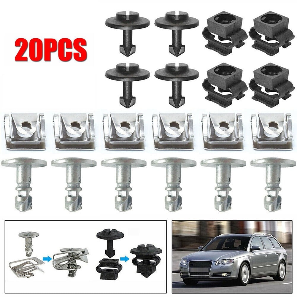 For Aud A4 A6 A8 Tt Undertray Engine Under Cover Replacement Fixing Clips Screw Kit Engine Protection Screw - Image 1