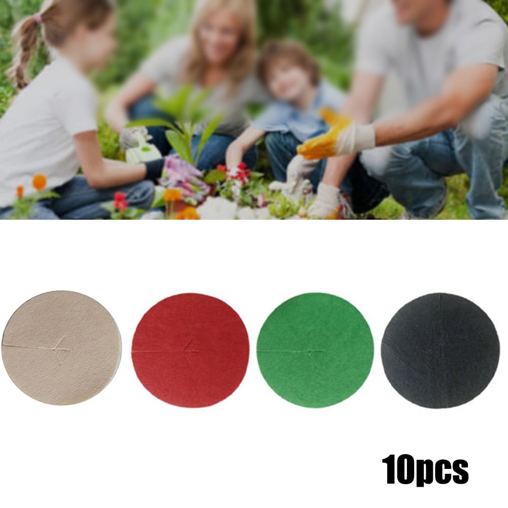 Arkzeo Degradable Non Woven Fabric Tree Mulch Ring Pack Of 10 Water Permeable Black - Image 5