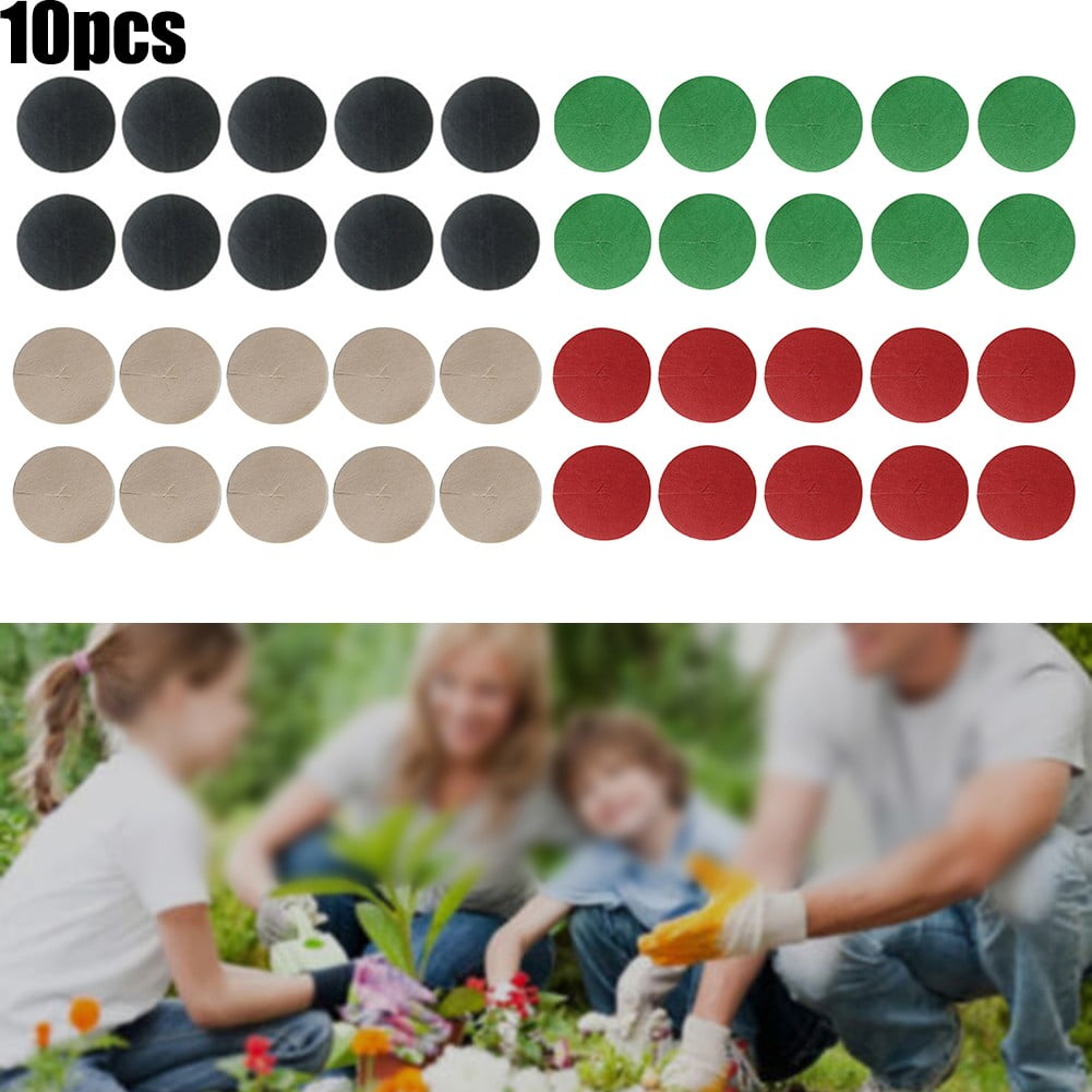 Arkzeo Degradable Non Woven Fabric Tree Mulch Ring Pack Of 10 Water Permeable Black - Image 7