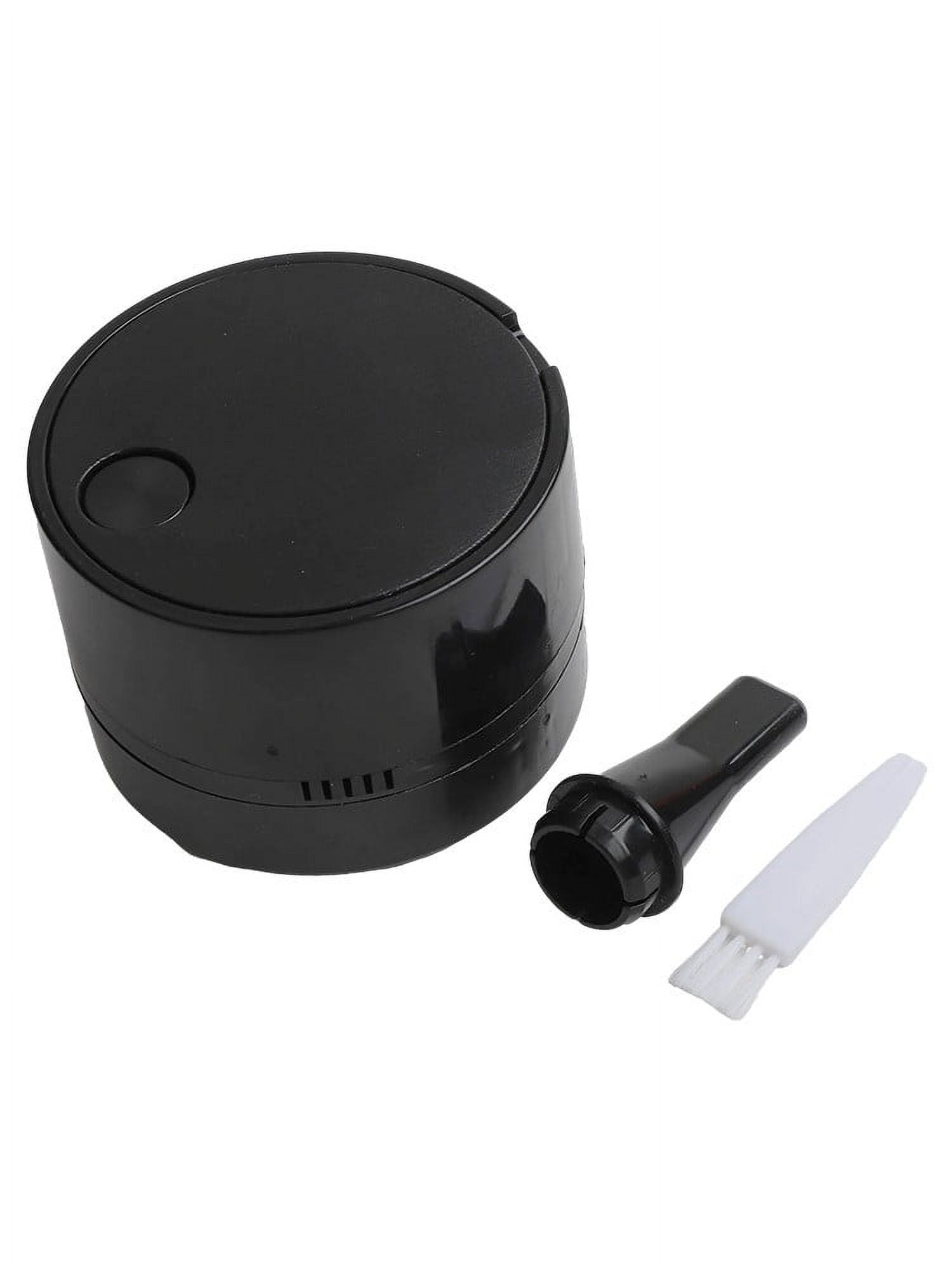 Handheld Desktop Vacuum Cleaner Student Home Portable Cordless Mini Vacuum Cleaner Without Battery Office Table Sweeper Desktop Black - Image 1