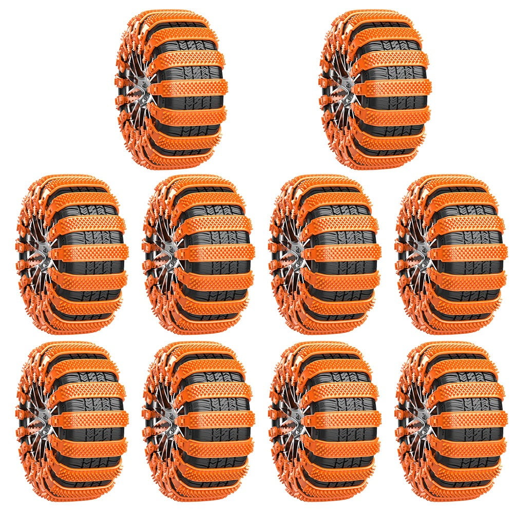 10Pcs Chain Auto Winter Tire Wheels Chains Anti Skid Chains For Car Truck Suv - Image 5