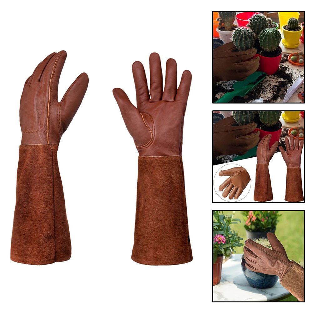 Rose Pruning Thorn-Proof Gardening Gloves with Forearm Protection for Men and Wo X L - Image 2