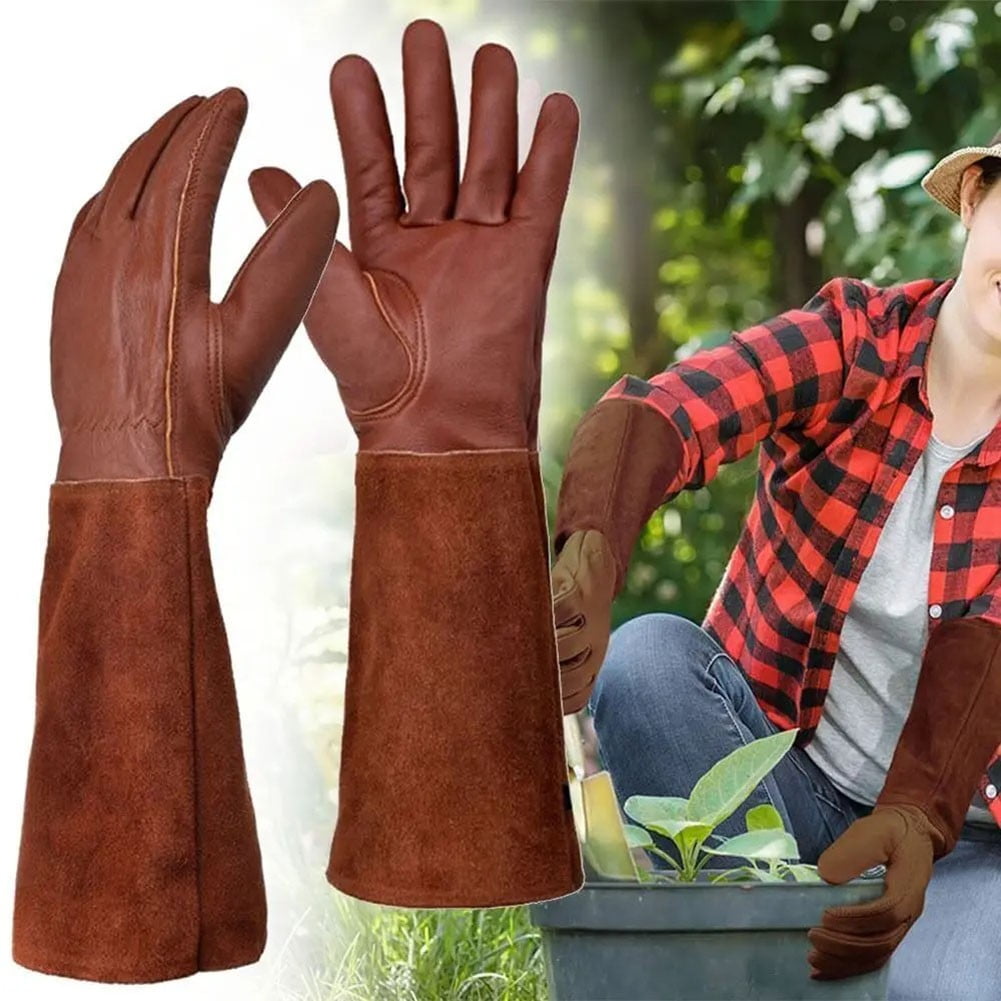 Rose Pruning Thorn-Proof Gardening Gloves with Forearm Protection for Men and Wo X L - Image 7