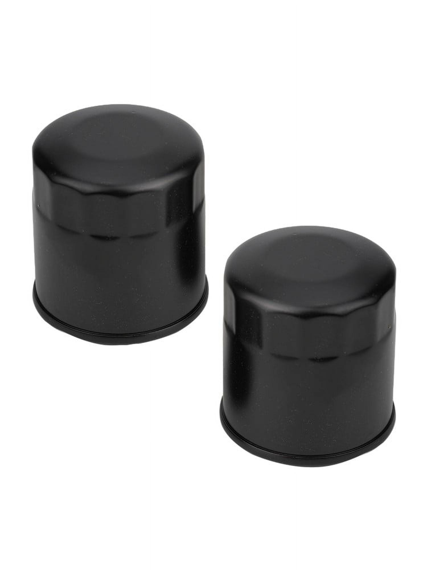 Oil Filter Set for 52114 600976 109-3321 539113466 Hydro-Gear HG52114 50037 Lawn Mower Parts Replacement 2 Pack Black - Image 4