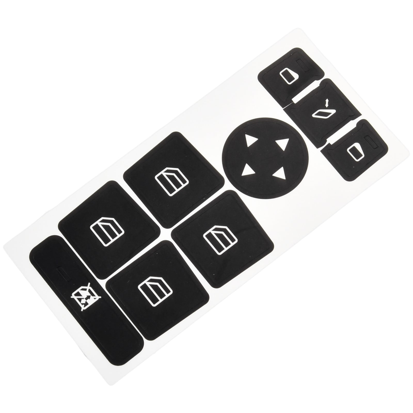 Car Window Switch Button Repair Sticker Decor Stickers For Mercedes -Benz W204 C250 C300 C350 Decoration Accessory - Image 1