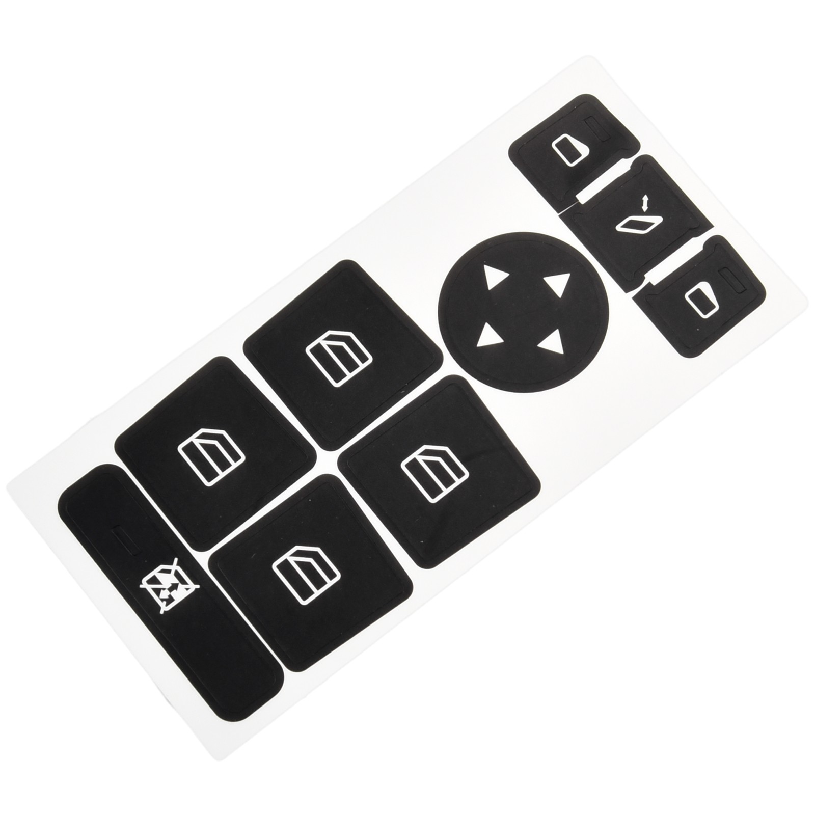 Car Window Switch Button Repair Sticker Decor Stickers For Mercedes -Benz W204 C250 C300 C350 Decoration Accessory - Image 3