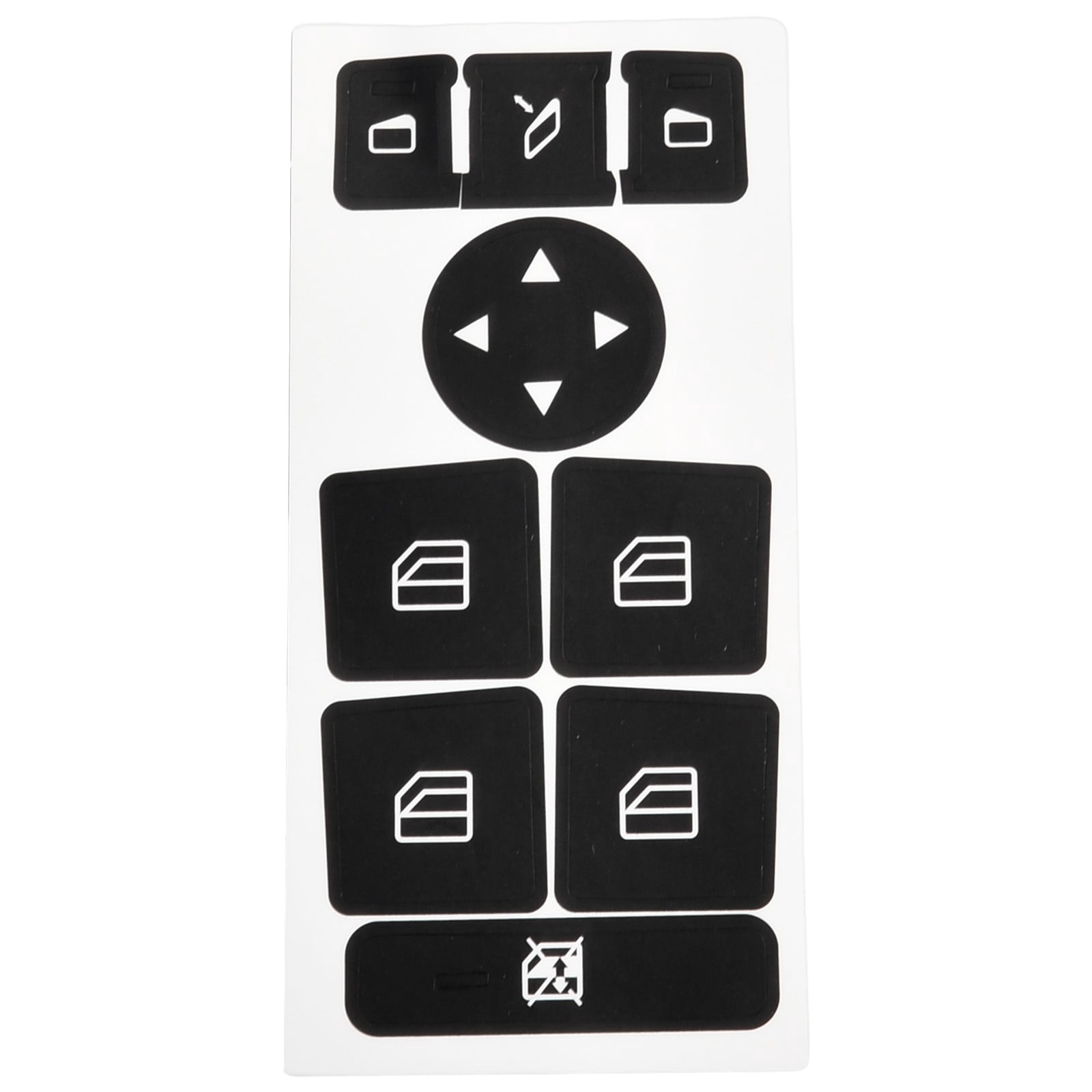 Car Window Switch Button Repair Sticker Decor Stickers For Mercedes -Benz W204 C250 C300 C350 Decoration Accessory - Image 4