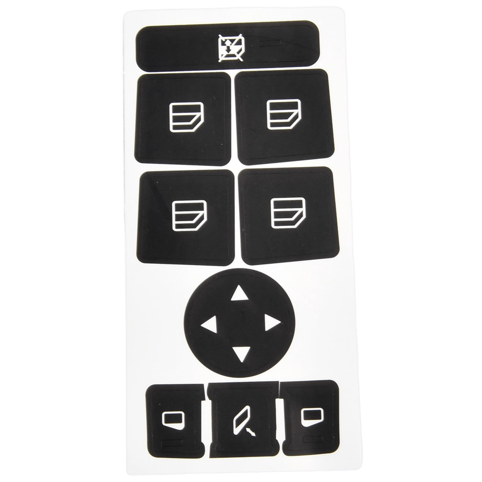 Car Window Switch Button Repair Sticker Decor Stickers For Mercedes -Benz W204 C250 C300 C350 Decoration Accessory - Image 6