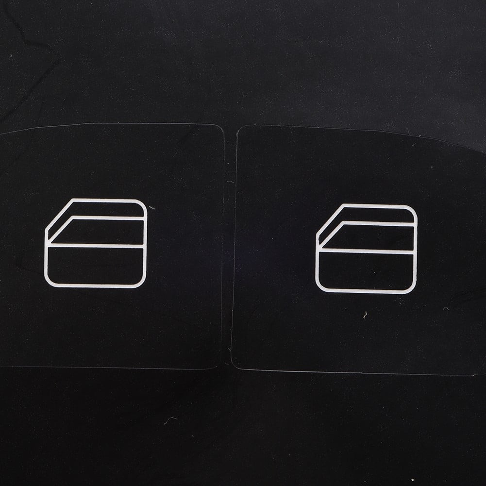 Car Window Switch Button Repair Sticker Decor Stickers For Mercedes -Benz W204 C250 C300 C350 Decoration Accessory - Image 8