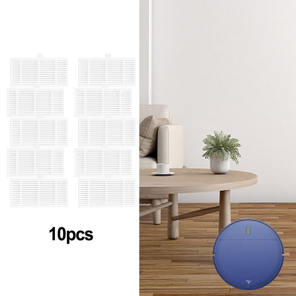 10 Pcs Filter For MAMNV BR150/BR151 For ZCWA BR150/BR151 2-in-1 Robot Vacuum Cleaner Replacement Robot Sweeper Spare Part 10PCS - Image 2