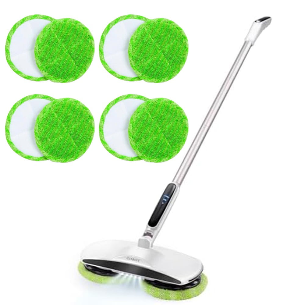 For Electric Mop Floating Mop Cleaning Floors Rotating Heads, Absorbent Mop Pads 1 - Image 2