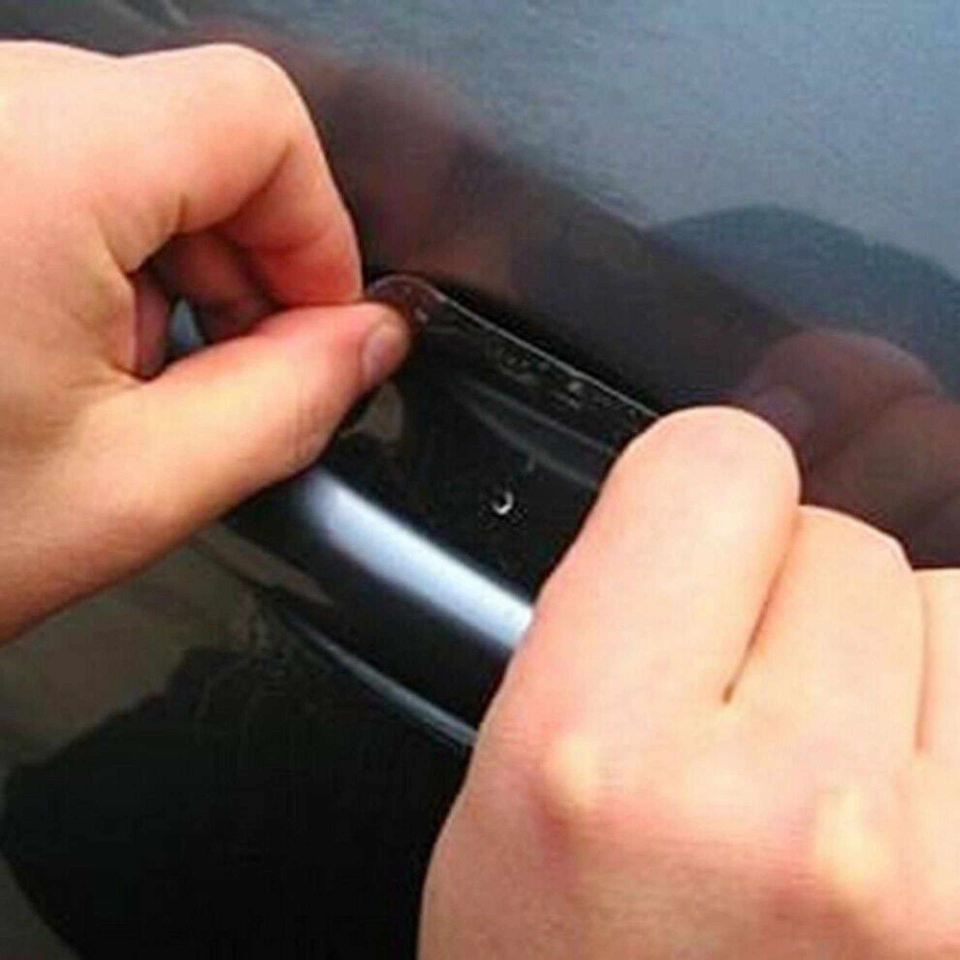 8pcs Invisible Clear Car Door Handle Paint Scratch Protector Guard Film Sheet - Image 2