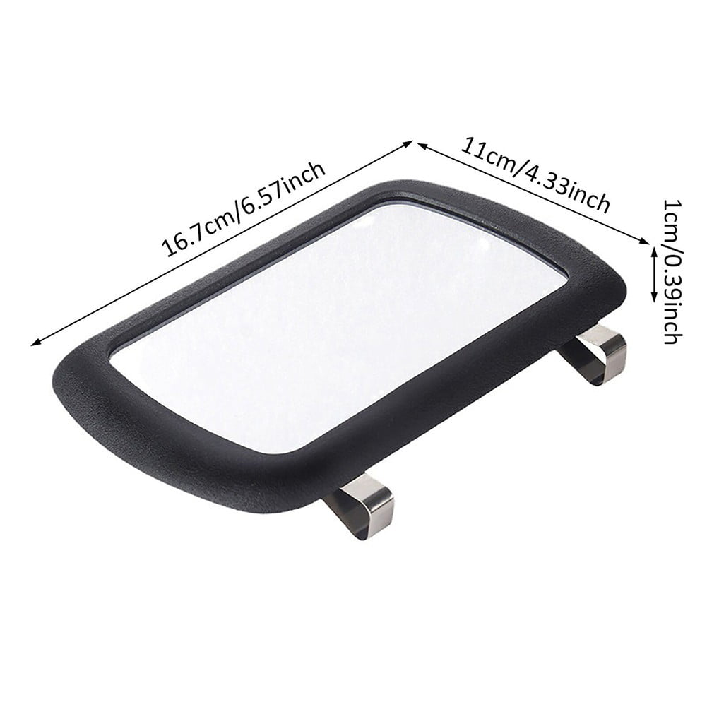 Car Sun Visor Mirror Makeup Sun-shading Cosmetic Vanity Mirror - Image 2