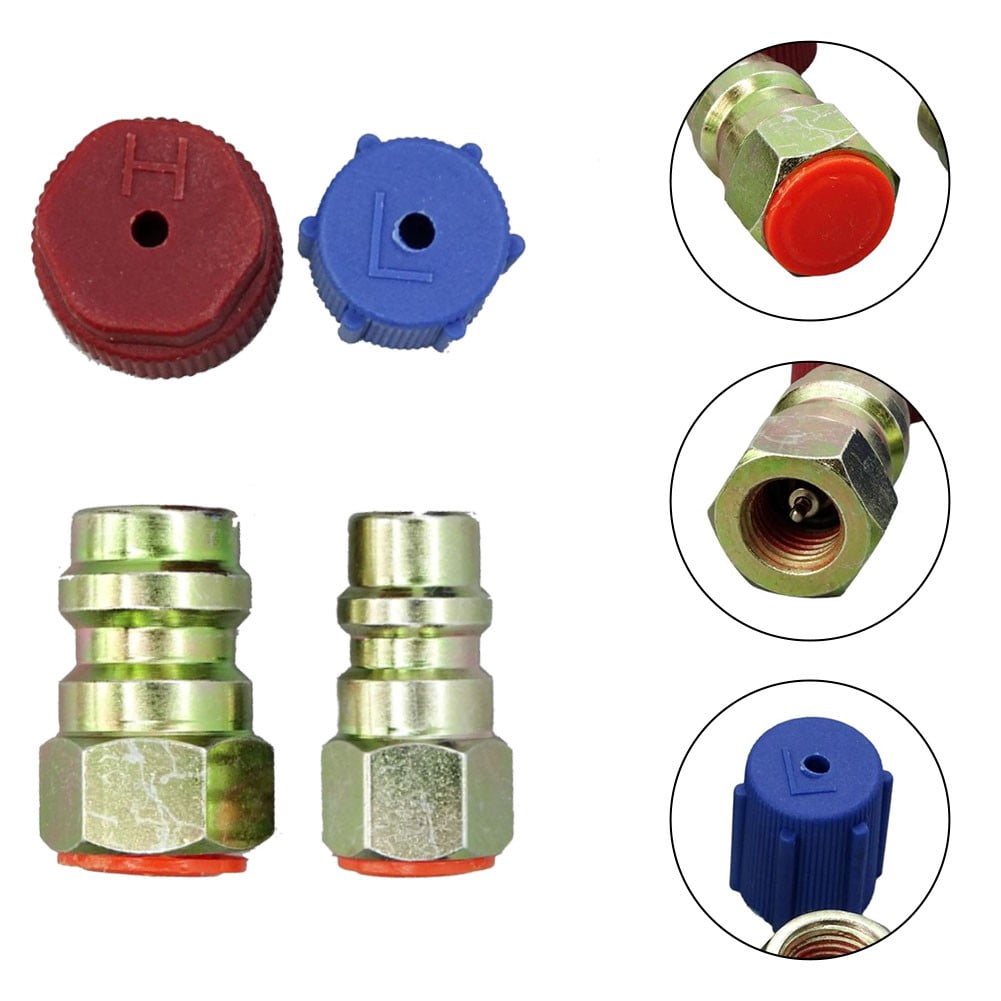 Adapter Conversion Connection Kit Automotive Air Conditioning R12 To for R134a - Image 7
