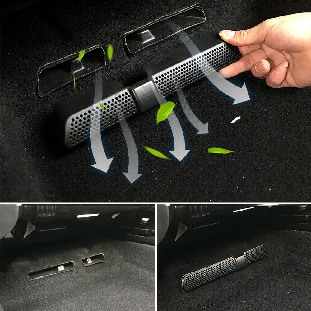 2Pcs Air Condition Cover Grille For Ateca Interior Car Rear Air Outlet Vent - Image 5