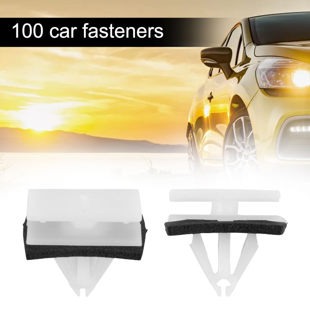 50Pcs Exterior Rocker Panel Moulding Clip Fastener Sealer for Ford 2013-2021 - Image 3
