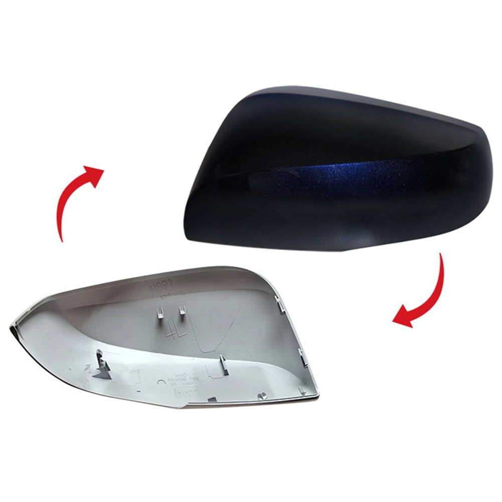1pcs Passenger / Driver Side Rearview Mirror Cover Cap For Toyota for RAV4 20-23 Black-R - Image 2