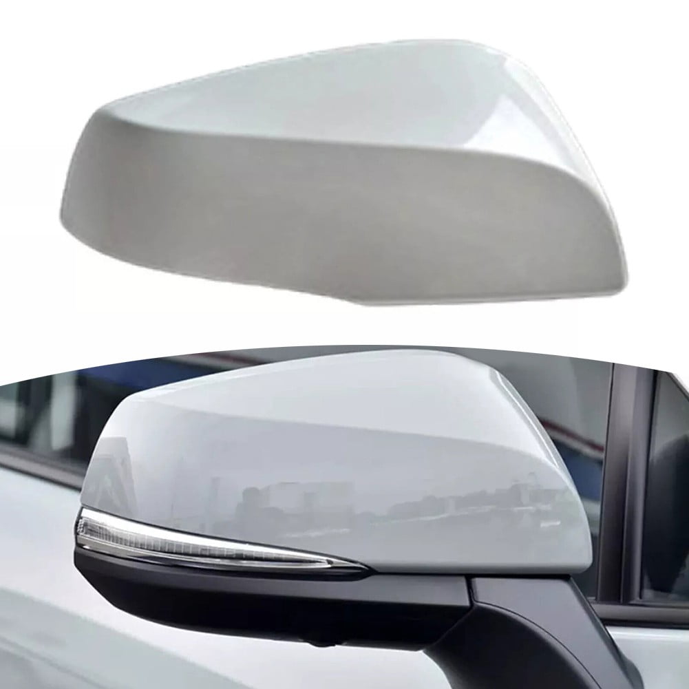 1pcs Passenger / Driver Side Rearview Mirror Cover Cap For Toyota for RAV4 20-23 Black-R - Image 7