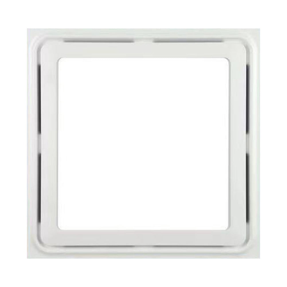 Powerful Bathroom Exhaust Fan With Led Lights 30*30Cm Exhaust Fan White Abs Smile Home - Image 3
