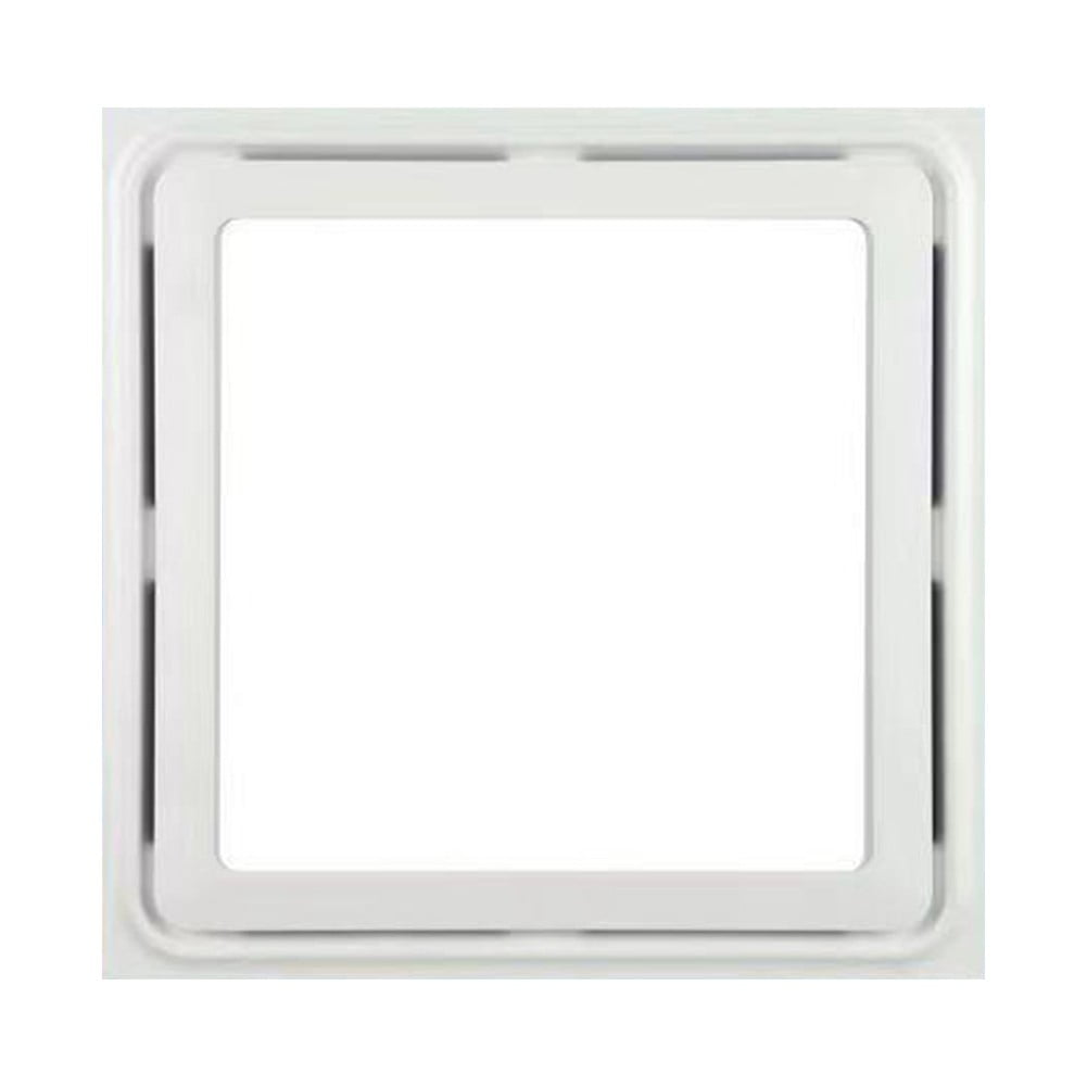 Powerful Bathroom Exhaust Fan With Led Lights 30*30Cm Exhaust Fan White Abs Smile Home - Image 4