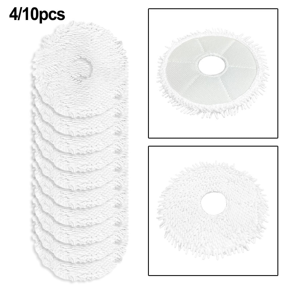 YFind 4/10 Packs Mop Cloth Kits for Midea V12 Vacuum Cleaner Replacement Spare Parts Accessories Mop Cloth Rags Sweeper Cleaning Tools - Image 5