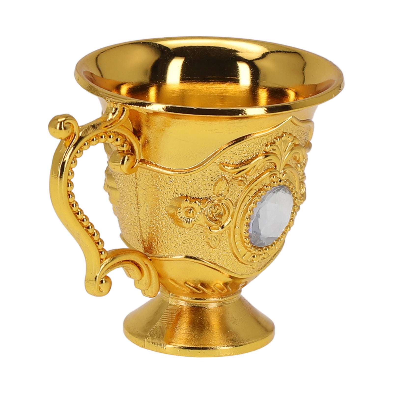 Decorative Tea Cup European Style Coffee Mug Metal Wine Drinking Cups Bar Party Gold YIWEI - Image 5