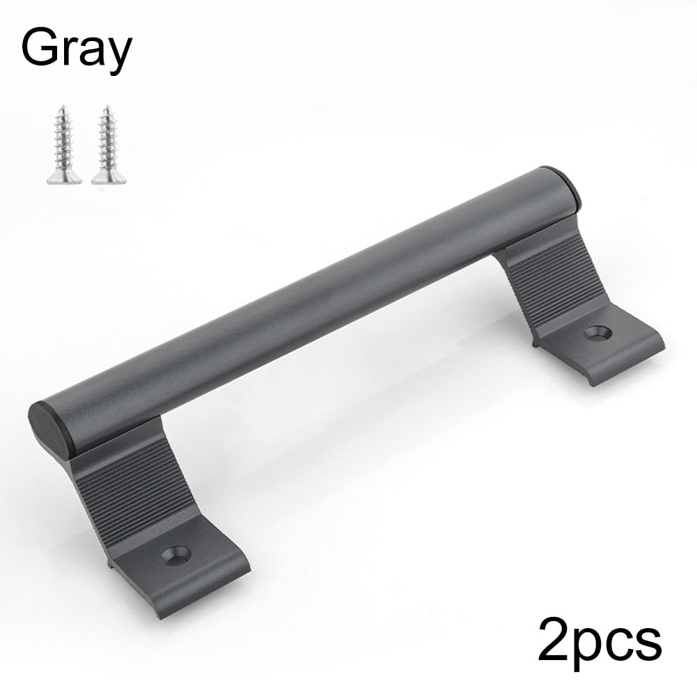 Aluminum Alloy Handle Balcony Sliding Door Handle Glass Door Sliding Door Handle White Smile Home Dark Gray - Image 3