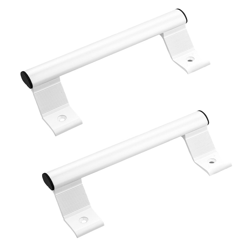 Aluminum Alloy Handle Balcony Sliding Door Handle Glass Door Sliding Door Handle White Smile Home White - Image 1