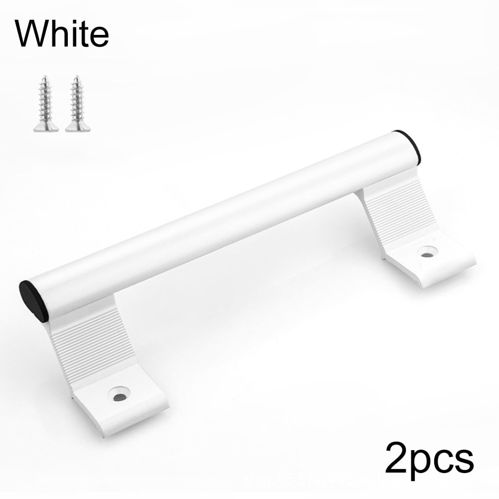 Aluminum Alloy Handle Balcony Sliding Door Handle Glass Door Sliding Door Handle White Smile Home White - Image 3