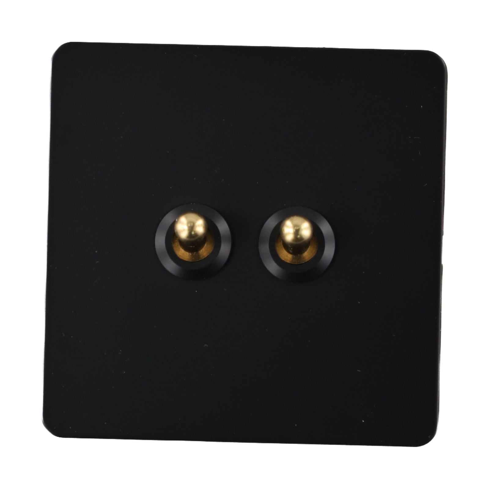 86 Type Stainless Steel Panel Wall Toggle Light Switch Brass Rod 1Way 2Way 2 Gang Smile Home 2 Gang - Image 5