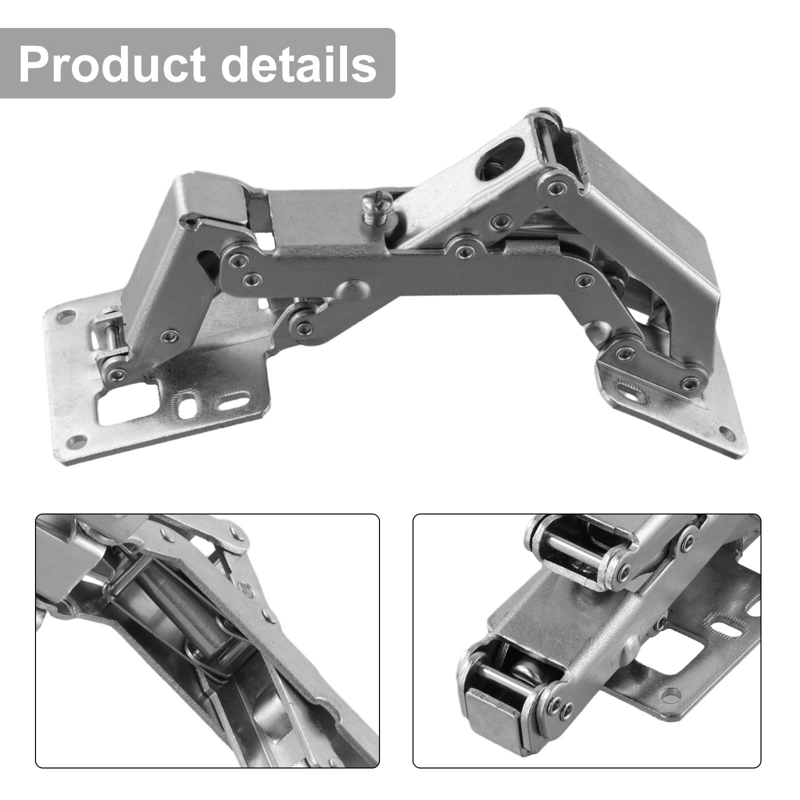 180 Degree Concealed Hinges Large Angle Kitchen Cupboards Wardrobe Hinges Smile Home - Image 3