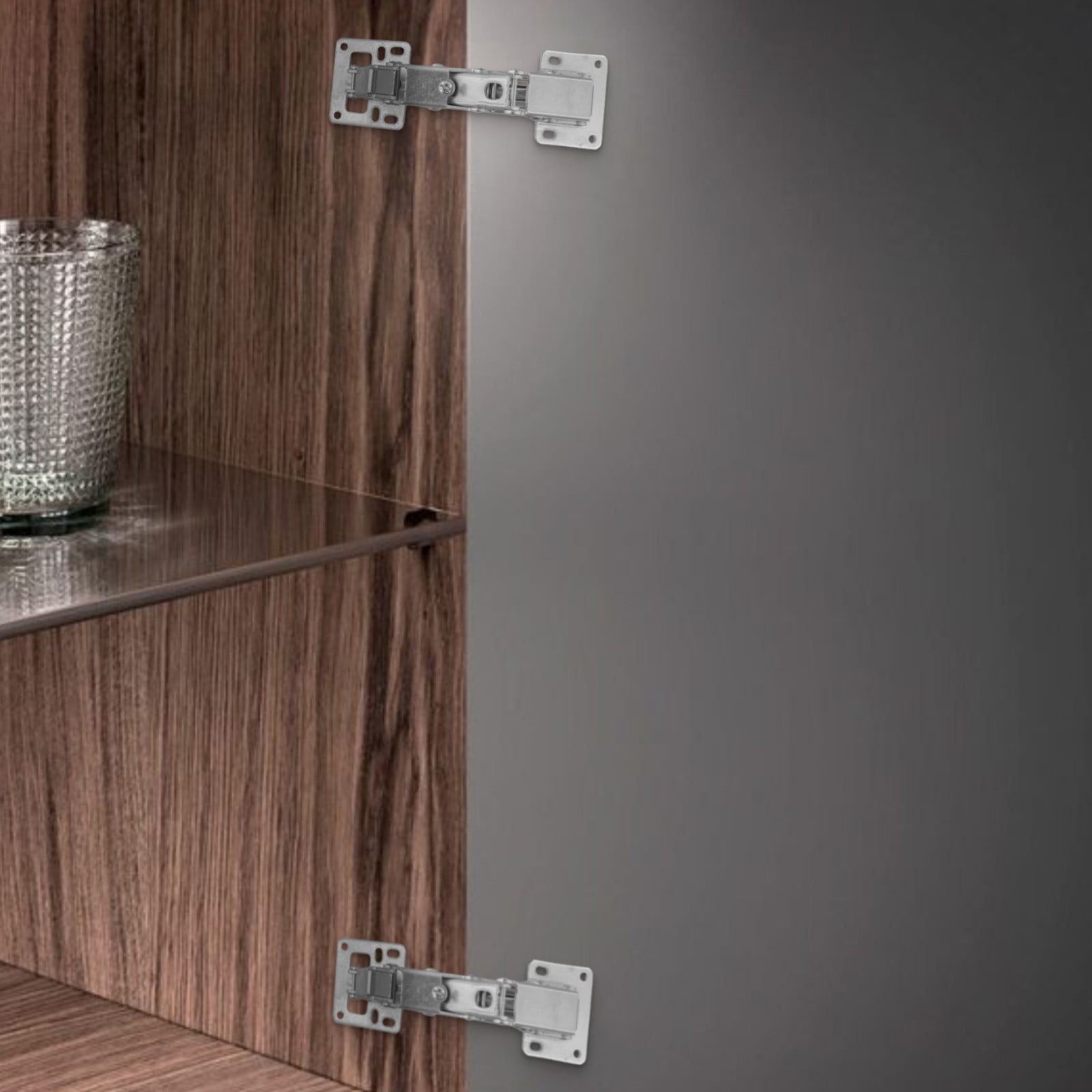 180 Degree Concealed Hinges Large Angle Kitchen Cupboards Wardrobe Hinges Smile Home - Image 6