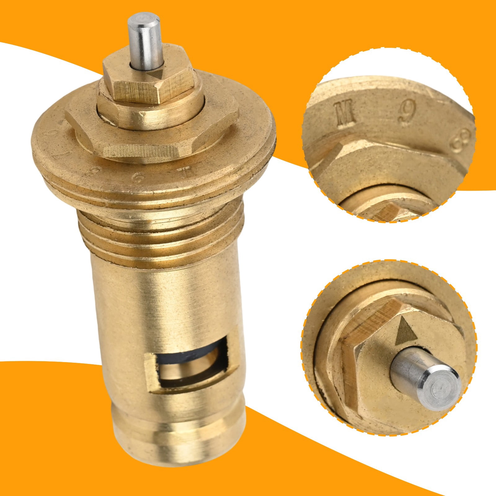 Radiator Valve Insert M30 X 1.5 Valve Thermostat Insert 1/2 Inch Smile Home - Image 5