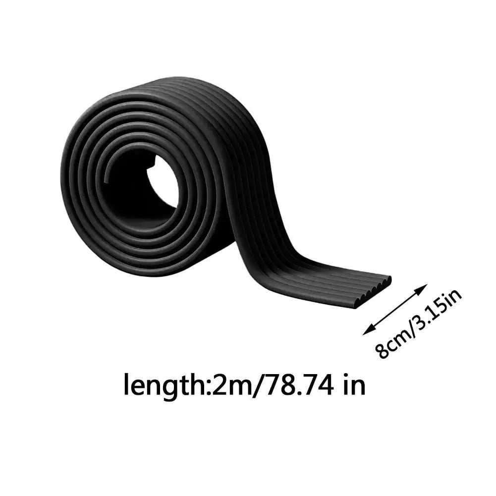 Outdoor Water Pipe Anti-Freezing Strip Winter Foam Pipe Insulation Tape 2M×8Cm Green Smile Home Black - Image 3
