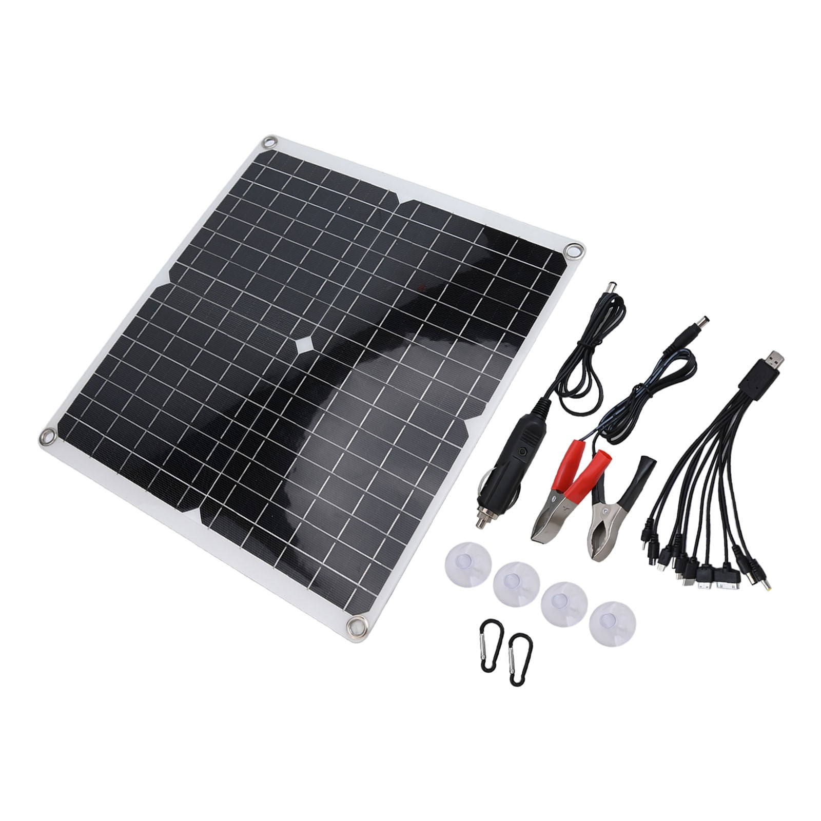 50W Solar Panel Kit 12 Volt Trickle Charger Battery Charger Maintenance Boat Rv Smile Home - Image 1