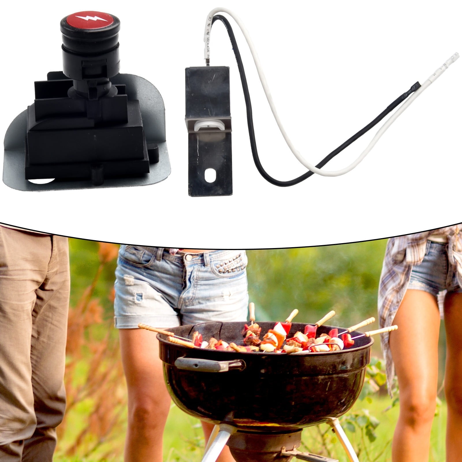 for Weber Q1200 Q2200 64868 series Gas Grill Replacement Ignition Kit Smile Home - Image 2