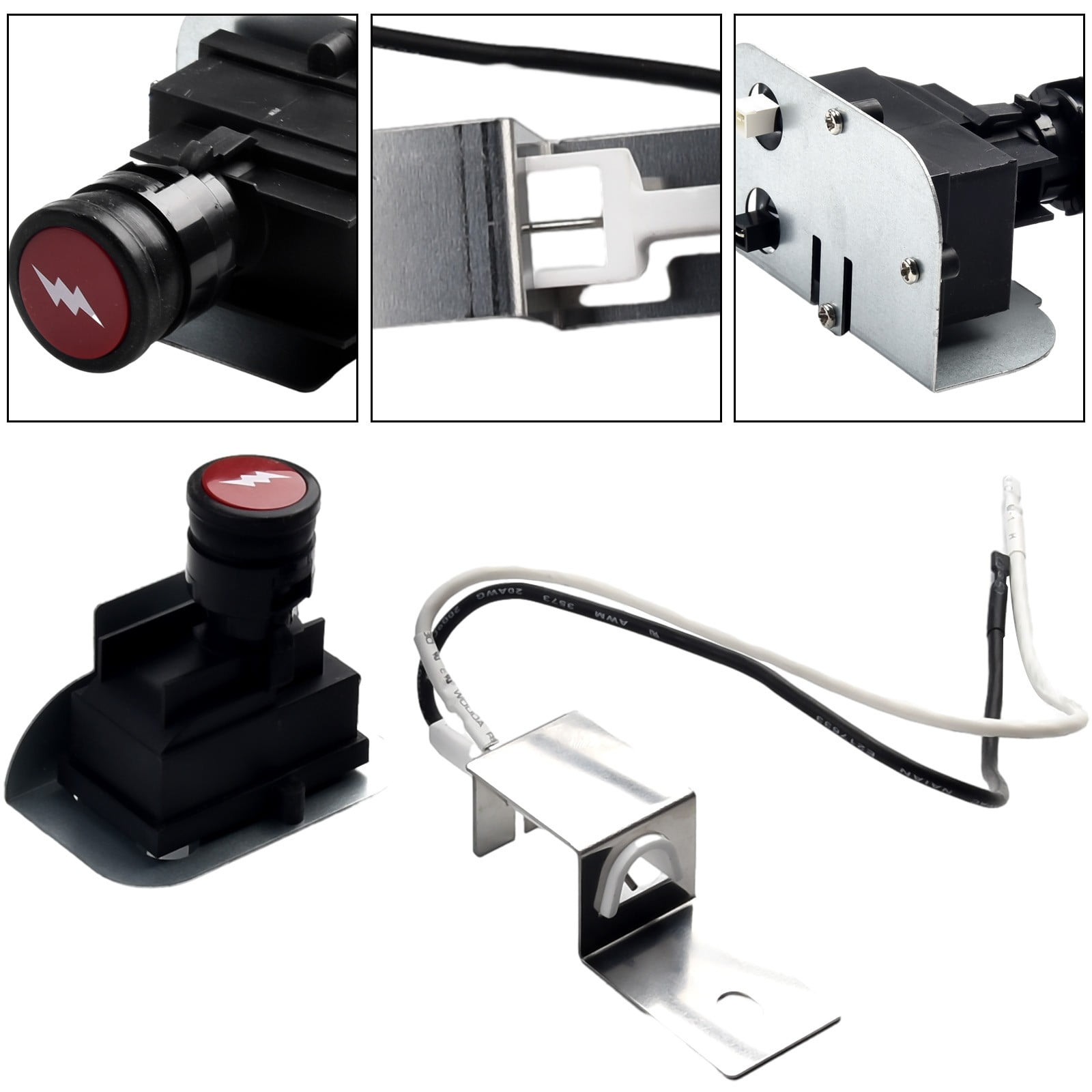 for Weber Q1200 Q2200 64868 series Gas Grill Replacement Ignition Kit Smile Home - Image 3