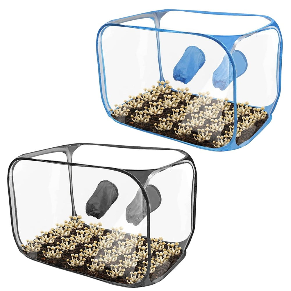 Still Air Box, Mushroom Grow Kit, Portable Compact Still Air Box Mycology Balck Smile Home - Image 4