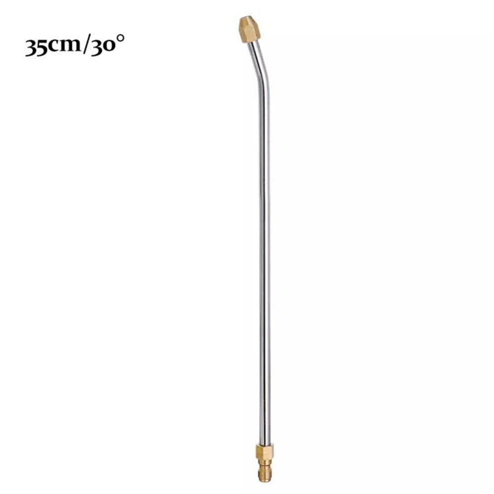 30° /90° /U-Shape Pressure Car Washer Angled Lance Extension Spray Wand Nozzle 17Cm-90 Smile Home 35Cm-30 - Image 2