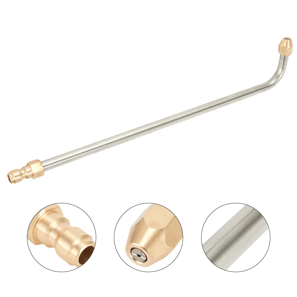 30° /90° /U-Shape Pressure Car Washer Angled Lance Extension Spray Wand Nozzle 17Cm-90 Smile Home 35Cm-90 - Image 3