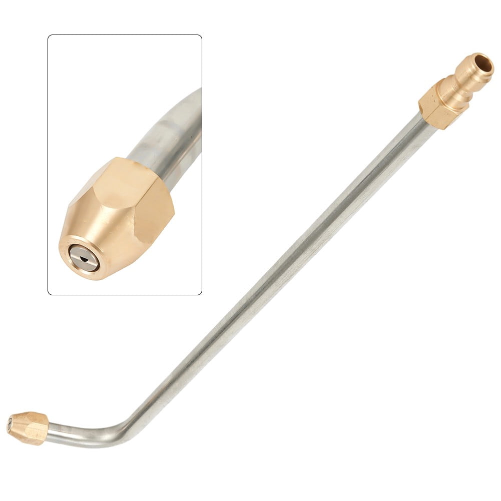 30° /90° /U-Shape Pressure Car Washer Angled Lance Extension Spray Wand Nozzle 17Cm-90 Smile Home 35Cm-90 - Image 6