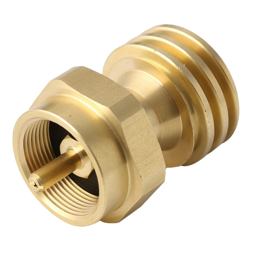 Solid Brass Steak Saver Propane Tank Adapter 1lb to 20lb Grill Bottle Converter Smile Home - Image 3
