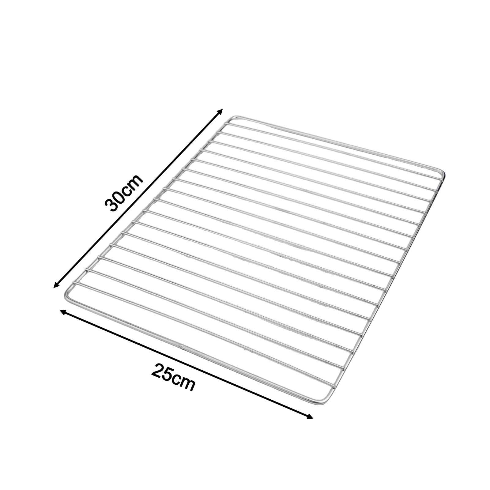 BBQ Grill Stainless Steel Mesh,Suitable for Camping BBQ (2 Size) Bar 30*25 Smile Home Bar 30*25 - Image 3