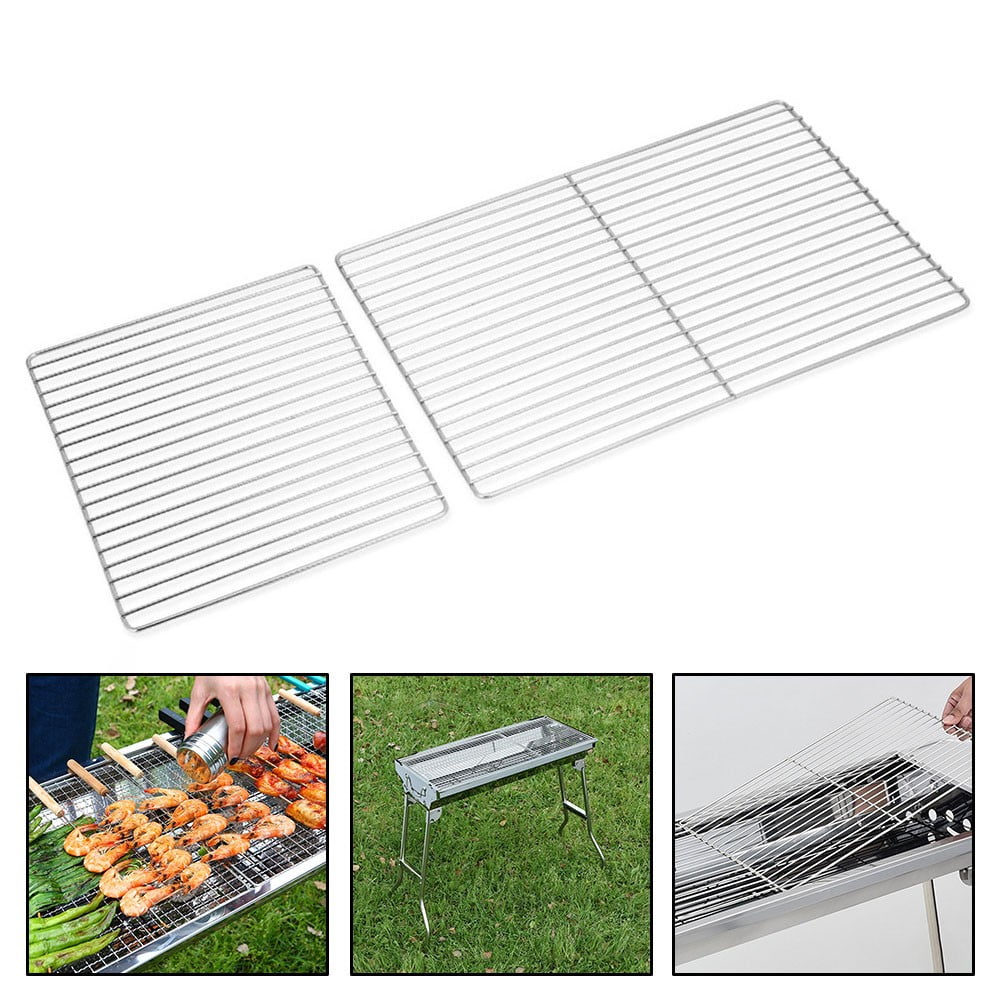 BBQ Grill Stainless Steel Mesh,Suitable for Camping BBQ (2 Size) Bar 30*25 Smile Home Bar 30*45 - Image 5