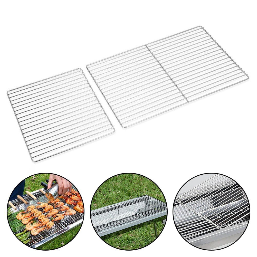 BBQ Grill Stainless Steel Mesh,Suitable for Camping BBQ (2 Size) Bar 30*25 Smile Home Bar 30*45 - Image 7