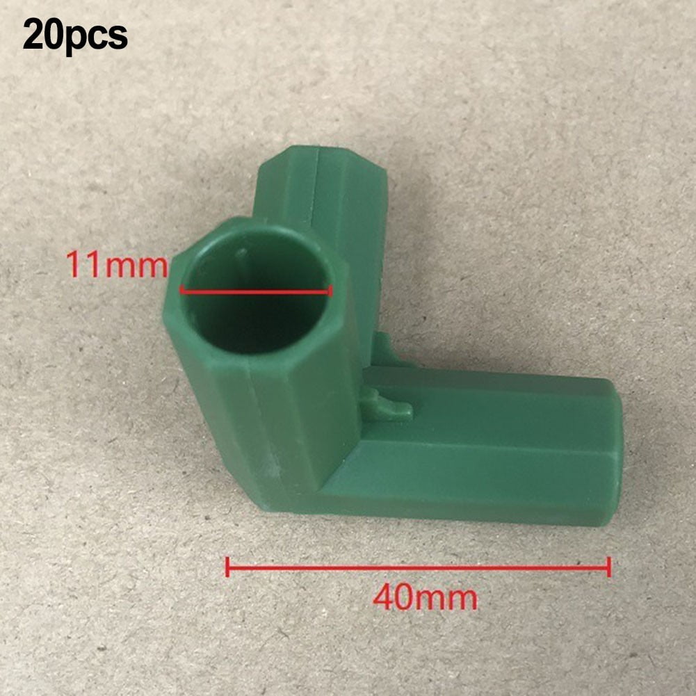 11mm Gardening Frame Connectors - Heavy Duty Greenhouse Support & Frame! Mix Smile Home A - Image 2